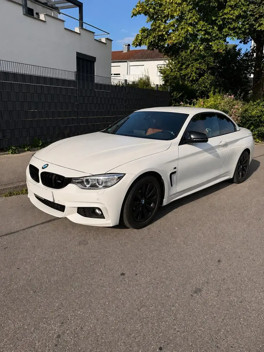 Gebraucht BMW 420 Cabriolet M Sport 184 PS (135 kW) 2016 Weiß Cabrio