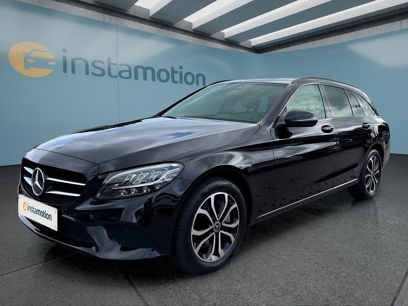 Schwarz Gebraucht 2021 Mercedes C220 Kombi | 34.049 € (Fairer Preis) - Bild 1/4