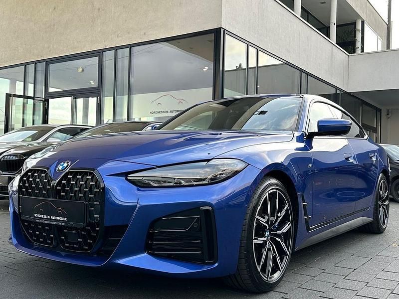 Blau Gebraucht 2023 BMW 420 Gran Coupé M Sport Coupé | 41.890 € (Fairer Preis) - Bild 1/4