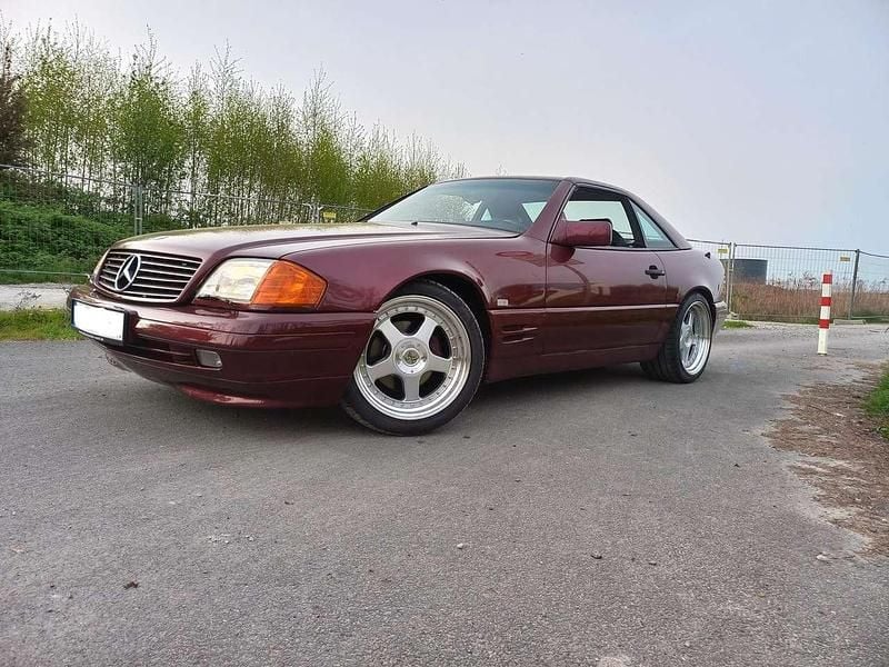 Gebraucht Mercedes SL320 231 PS (169 kW) 1996 Rot Cabrio