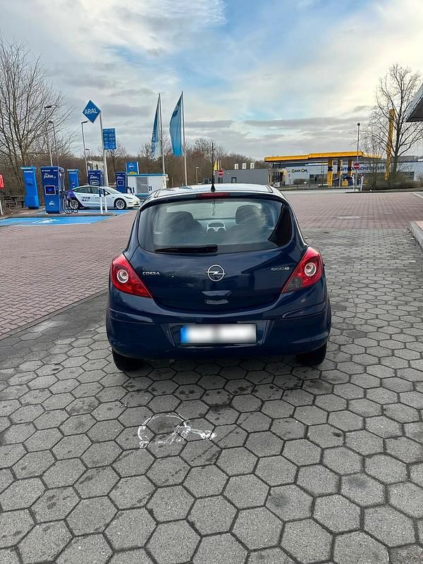 Gebraucht Opel Corsa Eco 69 PS (50 kW) 2010 Blau Kleinwagen