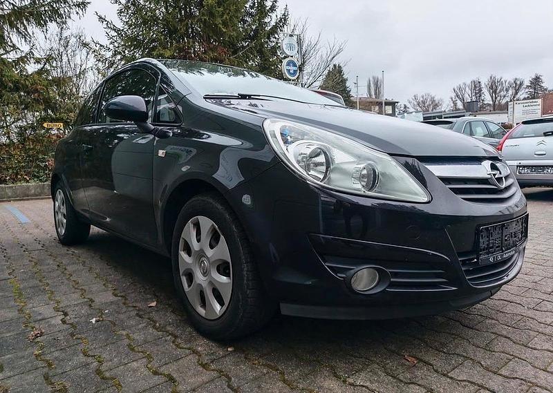 Gebraucht Opel Corsa 80 PS (58 kW) 2009 Schwarz Kleinwagen