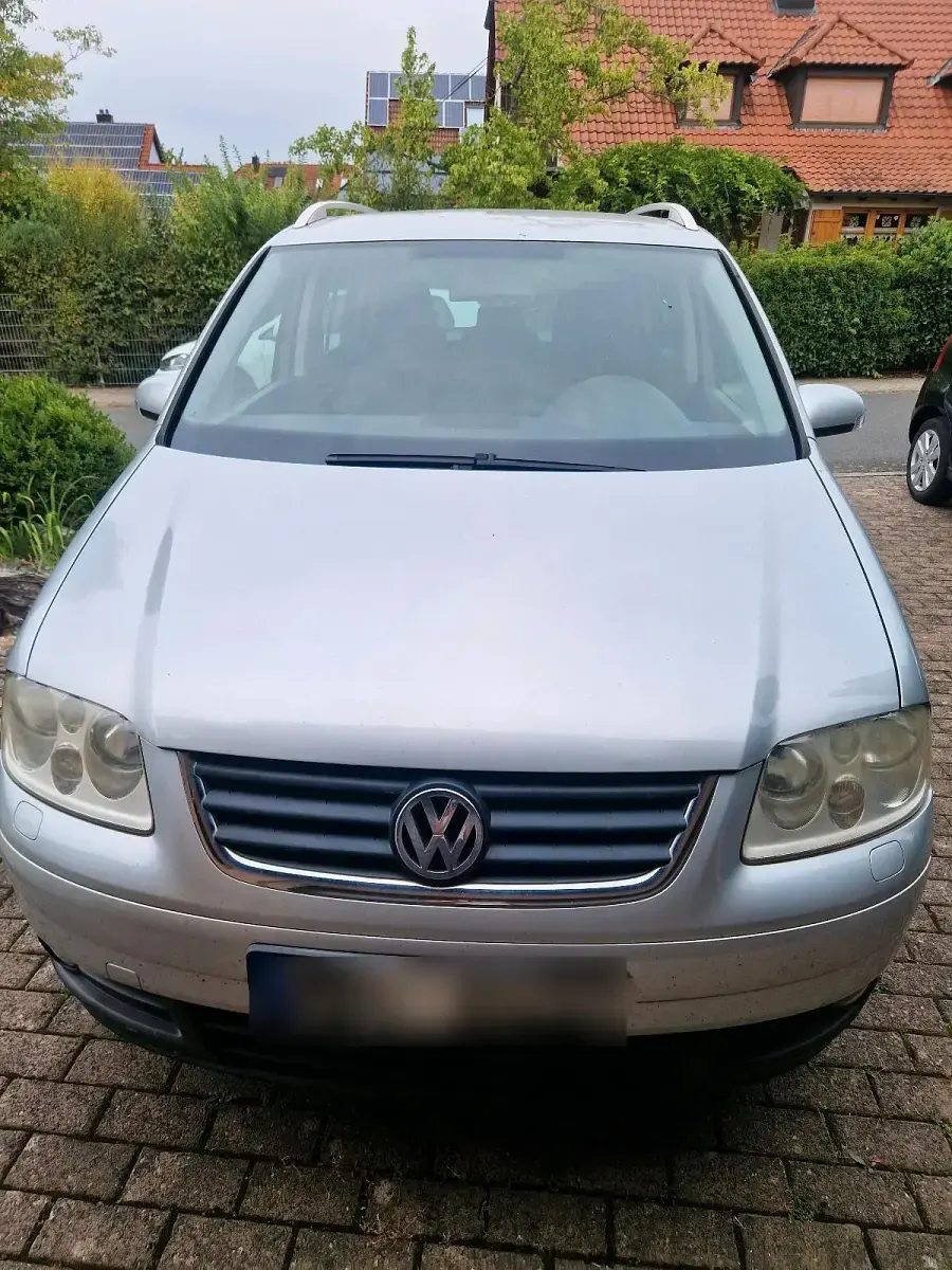 Gebraucht VW Touran 150 PS (110 kW) 2004 Silber Van / Kleinbus