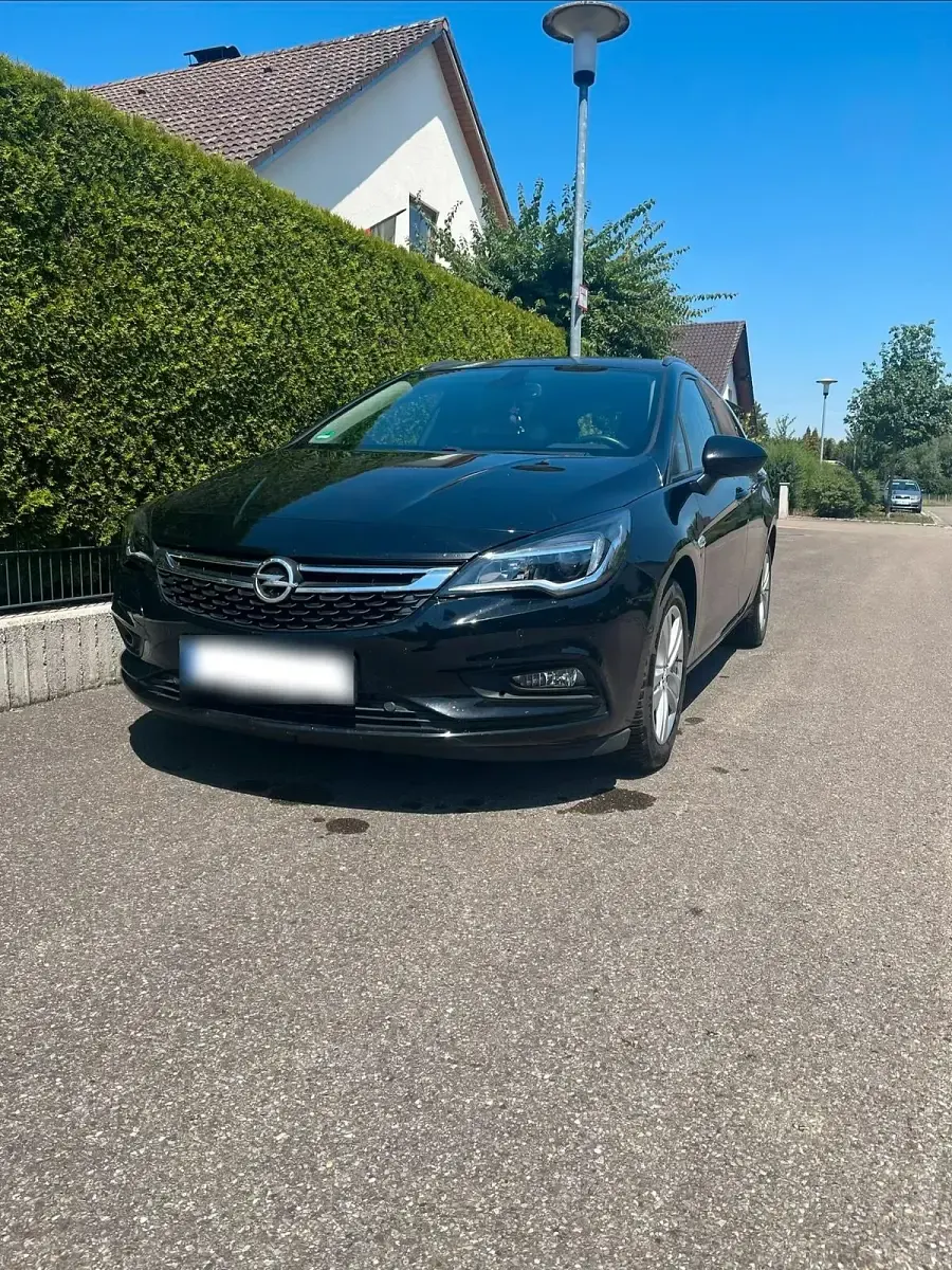 Gebraucht Opel Astra 125 PS (91 kW) 2019 Schwarz Kombi