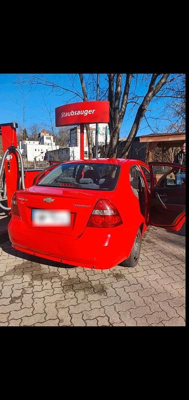 Usata Chevrolet Aveo 2006 Rosso Berlina