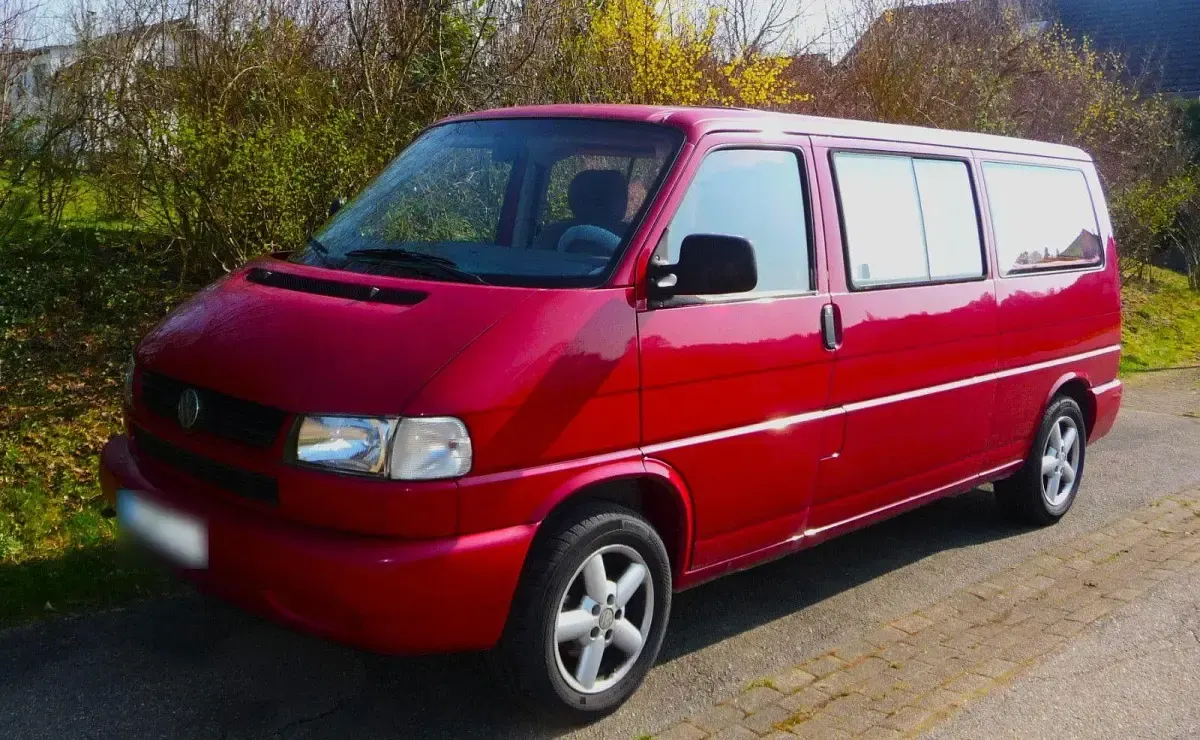 Gebraucht VW Multivan 116 PS (85 kW) 1998 Rot Van / Kleinbus