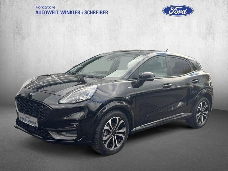 Obsidianschwarz metallic Gebraucht 2021 Ford Puma Gen-E ST-Line SUV | 16.990 € (Guter Preis) - Bild 1/4