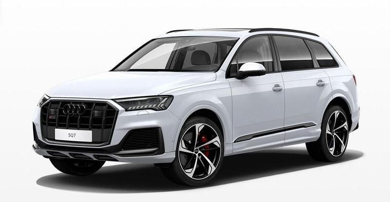 Gletscherweiß metallic Gebraucht 2021 Audi SQ7 Sport SUV | 59.950 € (Fairer Preis) - Bild 1/4