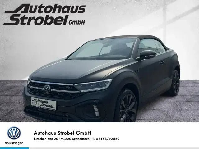 Deep black matt Neu 2025 VW T-Roc Edition SUV | 47.990 € - Bild 1/3
