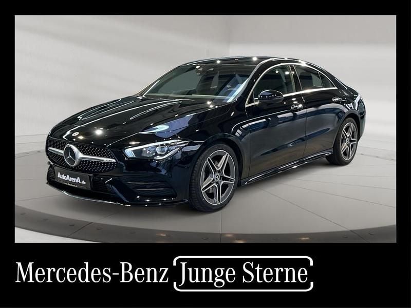 Unilack nachtschwarz Gebraucht 2022 Mercedes CLA200 AMG Coupé | 30.860 € (Fairer Preis) - Bild 1/4