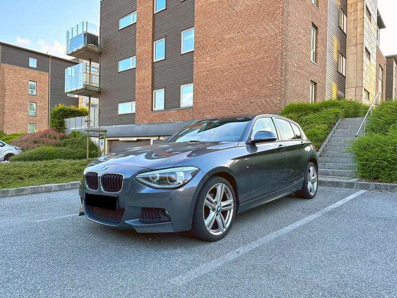 Grau Gebraucht 2015 BMW 116 M Sport Kleinwagen | 12.890 € (Superpreis) - Bild 1/4