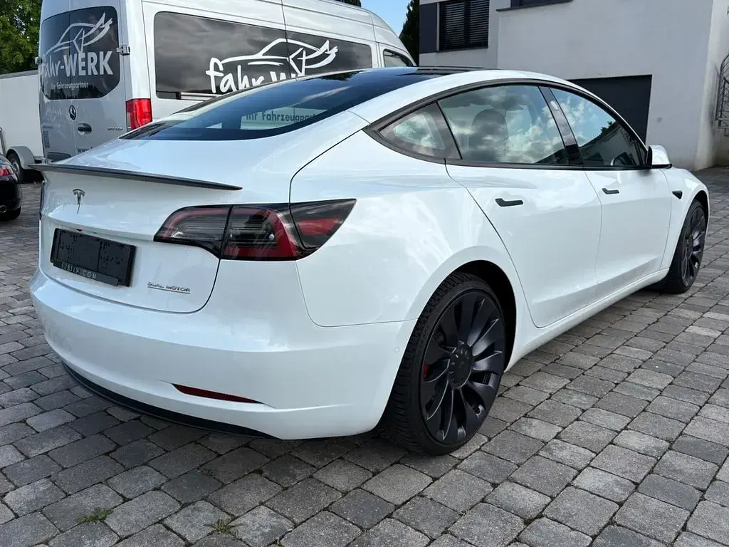 Gebraucht Tesla Model 3 Performance 377 kW (513 PS) 2022 Weiß Limousine