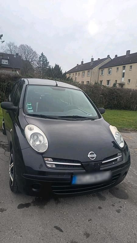 Schwarz Gebraucht 2007 Nissan Micra Kleinwagen | 1.500 € (Etwas zu teuer) - Bild 1/4