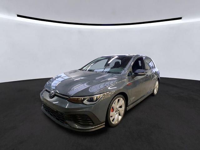 Delfingrau metallic (metallic) Gebraucht 2022 VW Golf VIII GTI Limousine | 30.900 € (Superpreis) - Bild 1/4