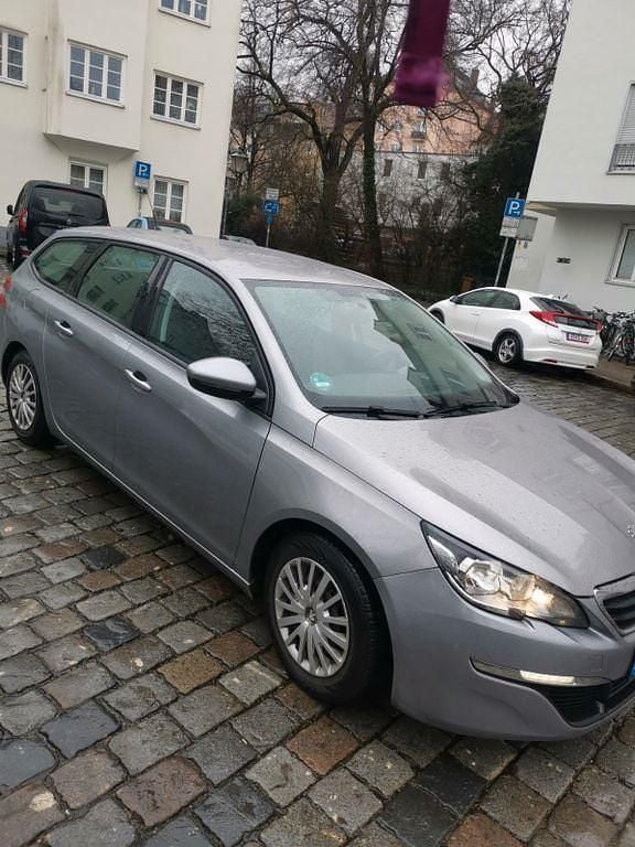 Gebraucht Peugeot 308 SW Access 92 PS (67 kW) 2014 Silber Kombi