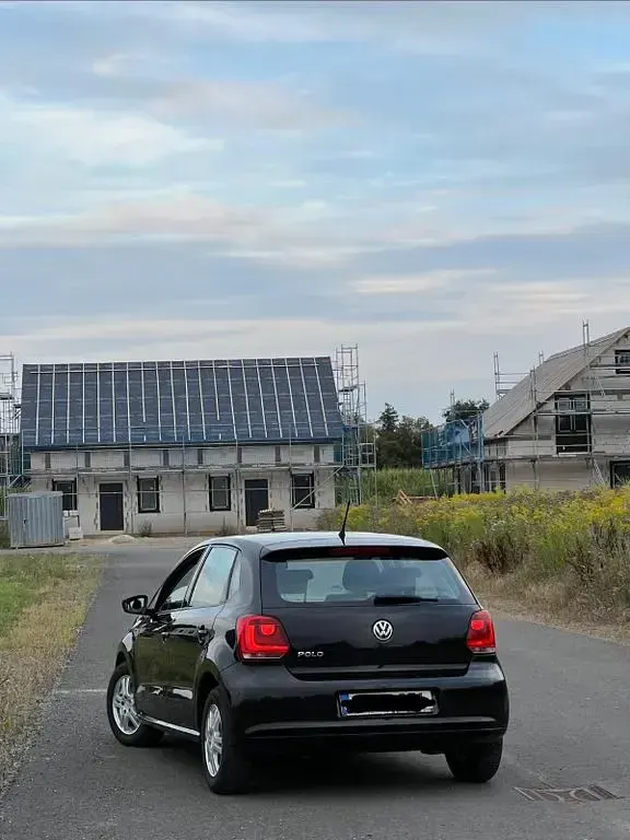 Gebraucht VW Polo Style 60 PS (44 kW) 2010 Schwarz Kleinwagen