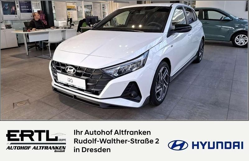 Gebraucht Hyundai i20 N Line 101 PS (74 kW) 2024 Atlas white Kleinwagen
