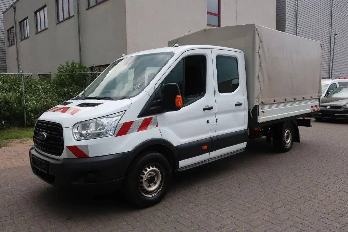 Usata Ford Transit 125 CV (91 kW) 2015 Bianco Berlina