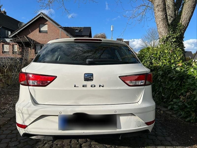 Gebraucht Seat Leon ST 110 PS (80 kW) 2017 Weiß Kombi