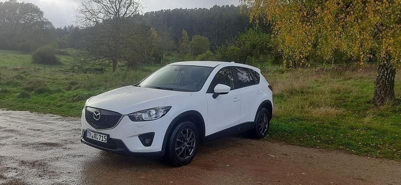 Weiß Gebraucht 2014 Mazda CX-5 Exclusive-Line SUV | 7.600 € (Fairer Preis) - Bild 1/4