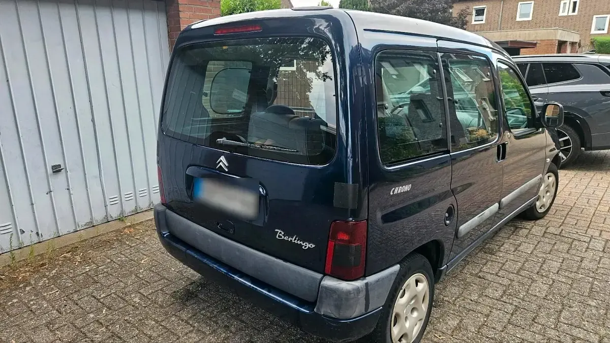 Gebraucht Citroën Berlingo 108 PS (79 kW) 2001 Blau Van / Kleinbus