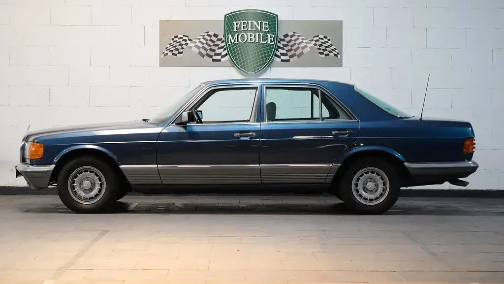 Gebraucht Mercedes S280 SE 185 PS (136 kW) 1984 Blau Limousine