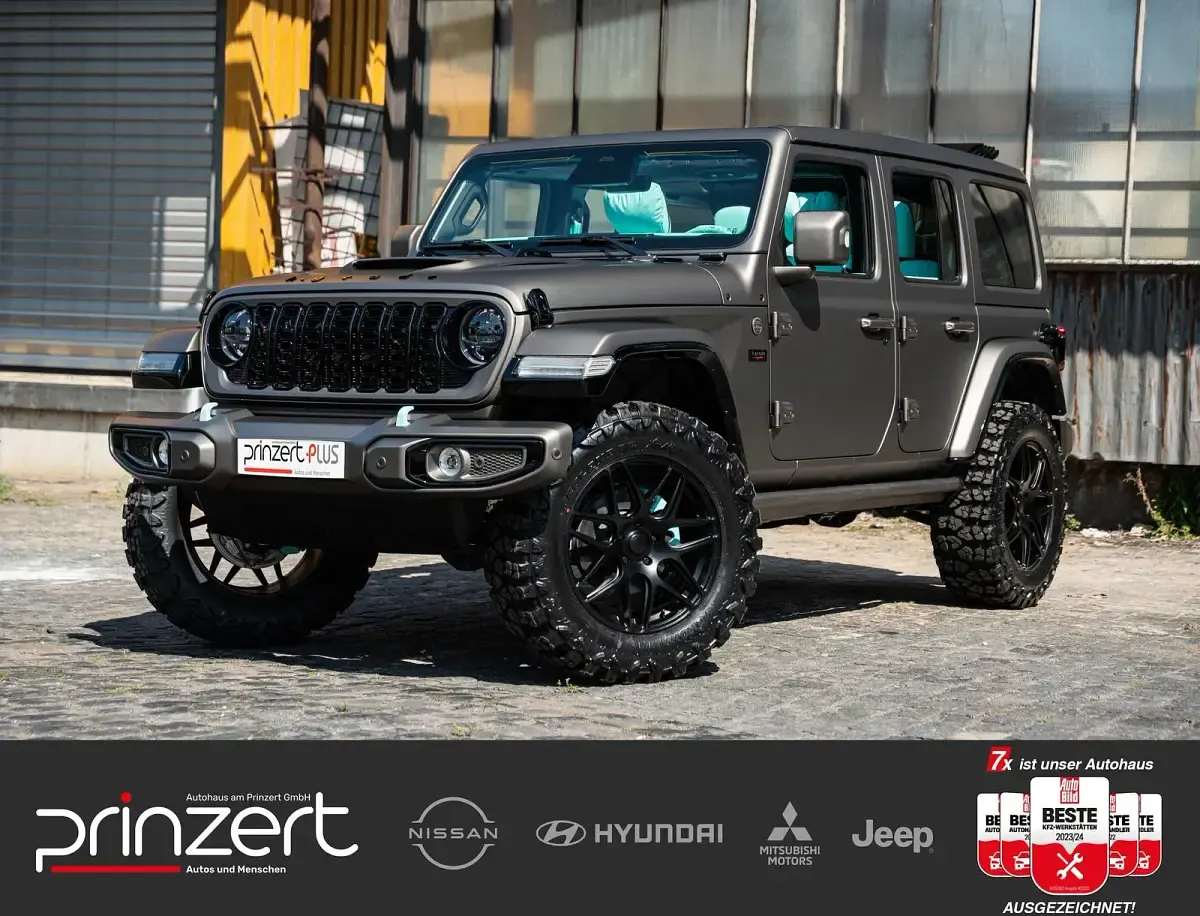 Neu Jeep Wrangler Sahara 272 PS (200 kW) 2025 Firecracker red SUV