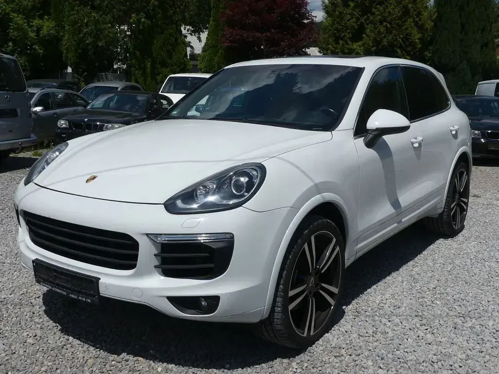 Gebraucht Porsche Cayenne Diesel Platinum Edition 262 PS (192 kW) 2017 Weiß SUV