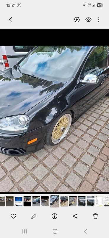 Gebraucht VW Golf 250 PS (183 kW) 2006 Schwarz Coupé