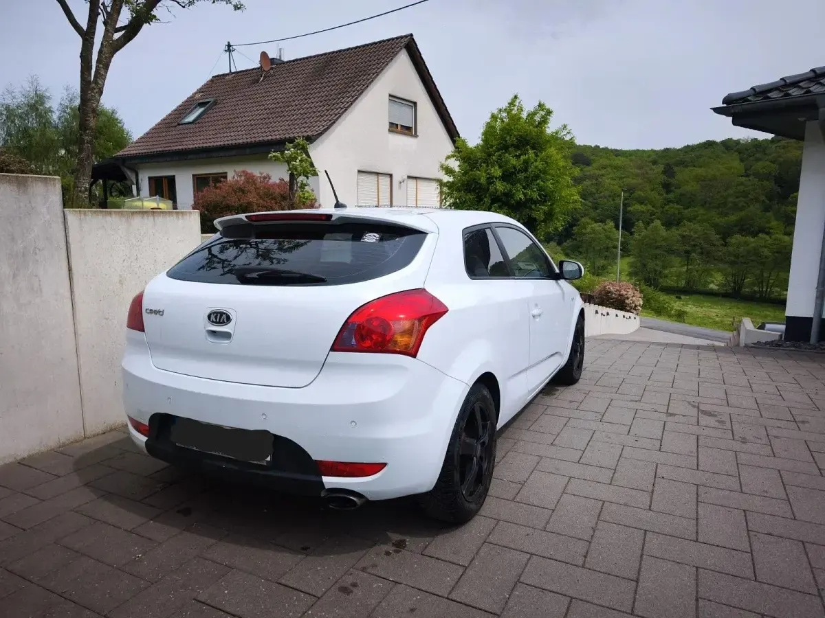 Usado Kia Ceed 90 CV (66 kW) 2012 Blanco Utilitario