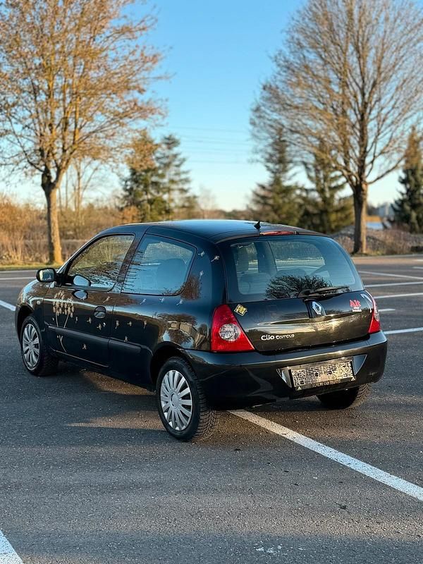 Gebraucht Renault Clio II Campus 75 PS (55 kW) 2008 Schwarz Kleinwagen