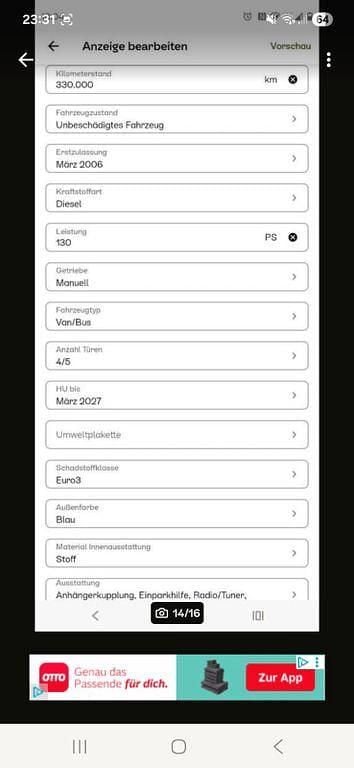 Gebraucht Renault Trafic 131 PS (96 kW) 2006 Blau Van / Kleinbus