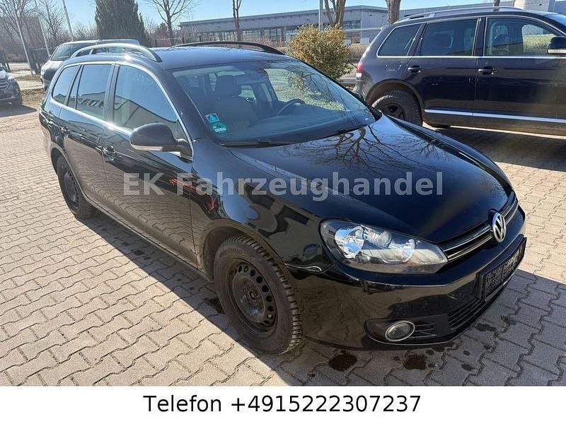Gebraucht VW Golf VI Comfortline 105 PS (77 kW) 2011 Schwarz Kleinwagen
