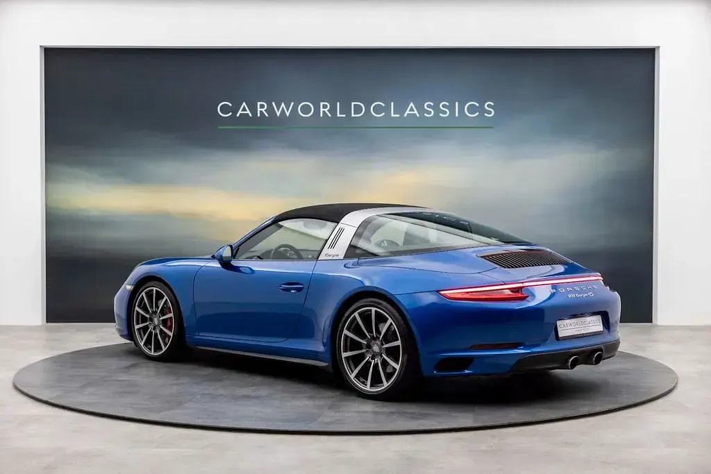 Gebraucht Porsche 911 Targa 4S 420 PS (308 kW) 2016 Blau Cabrio