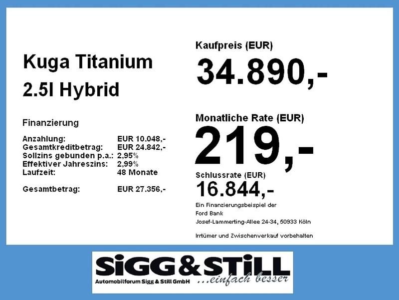 Neu Ford Kuga Titanium 179 PS (131 kW) 2026 Solar silver SUV