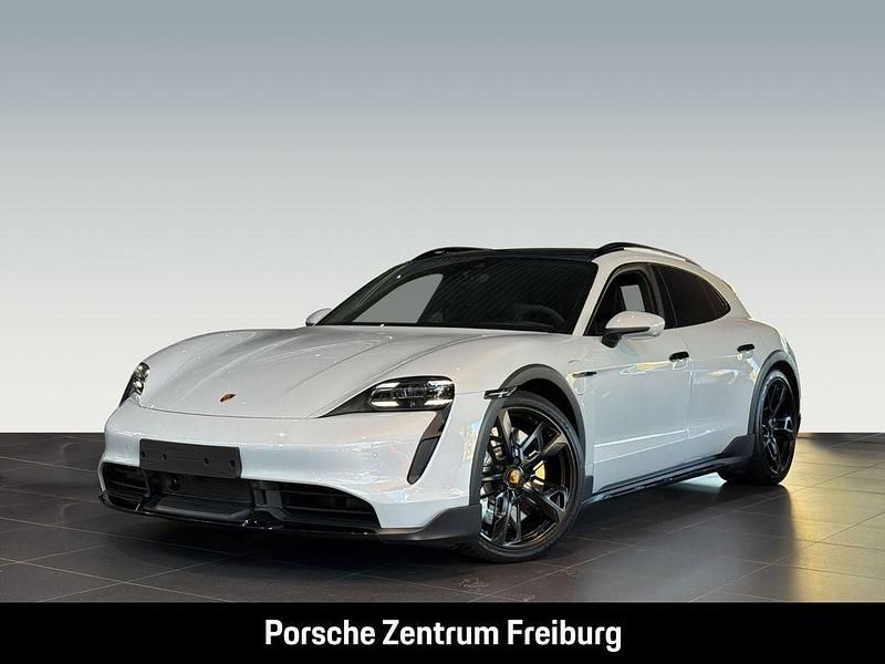 Grau Gebraucht 2023 Porsche Taycan Turbo Cross Turismo Limousine | 99.870 € (Fairer Preis) - Bild 1/4