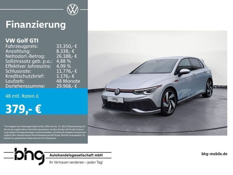 Silber Gebraucht 2023 VW Golf VIII GTI Clubsport Limousine | 33.350 € (Fairer Preis) - Bild 1/4
