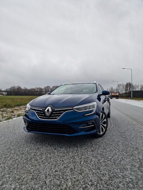 Blau Gebraucht 2021 Renault Megane E-Tech Intens Kombi | 19.999 € (Teuer) - Bild 1/4