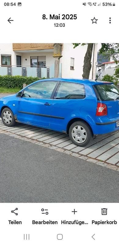 Gebraucht VW Polo 55 PS (40 kW) 2002 Blau Kleinwagen