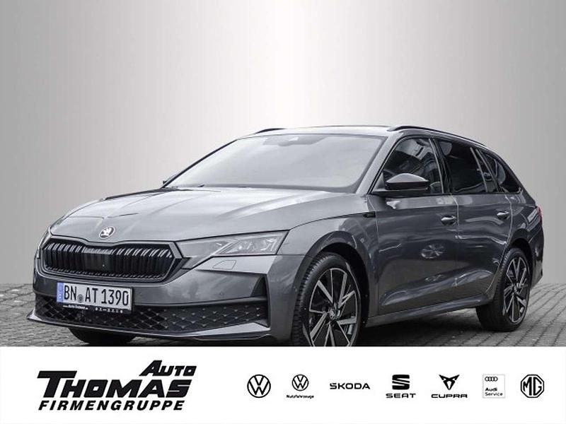 Graphitegrau metallic Gebraucht 2025 Skoda Octavia SportLine Kombi | 39.480 € (Etwas zu teuer) - Bild 1/3