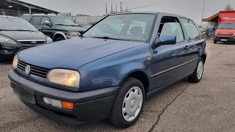 Gebraucht VW Golf III 62 PS (45 kW) 1997 Blau Kleinwagen