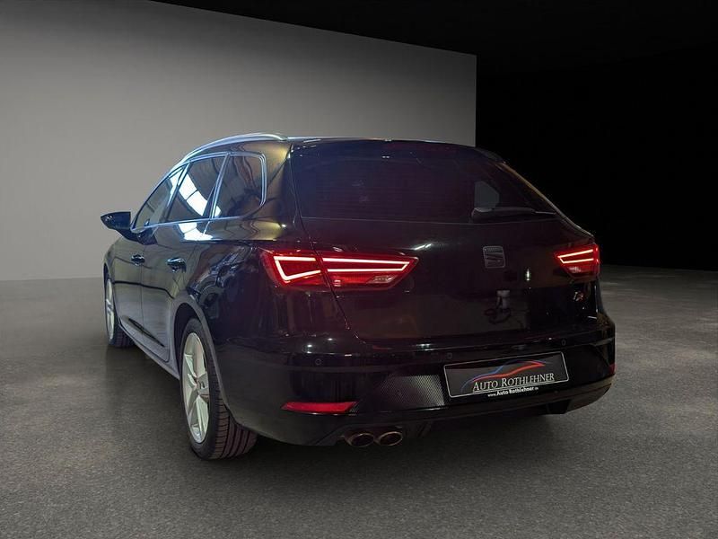 Usata Seat Leon ST FR 150 CV (110 kW) 2017 Nero Station wagon