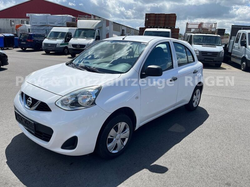 Weiß Gebraucht 2015 Nissan Micra Kleinwagen | 5.299 € (Fairer Preis) - Bild 1/4