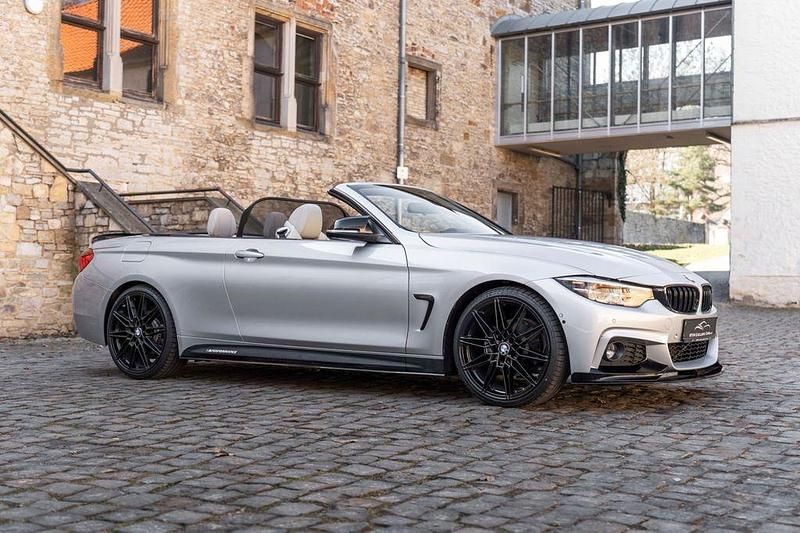 Gebraucht BMW 430 Cabriolet M Performance 252 PS (185 kW) 2018 Silber Cabrio