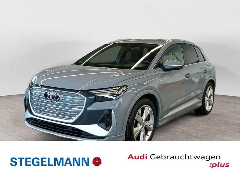 Gebraucht Audi Q4 e-tron Ambiente 150 kW (204 PS) 2022 Kieselgrau SUV