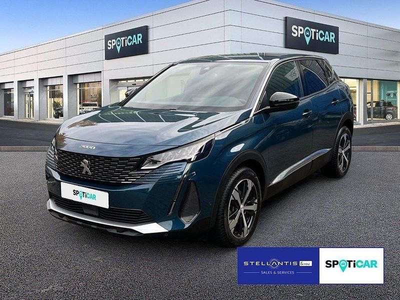 Blau Gebraucht 2023 Peugeot 3008 Allure SUV | 20.750 € (Superpreis) - Bild 1/4
