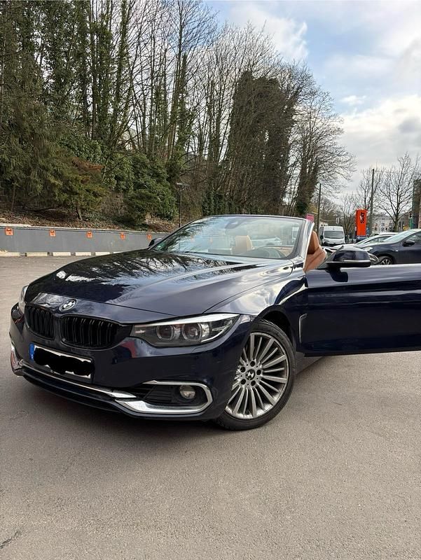 Blau Gebraucht 2017 BMW 430 Cabriolet Performance Cabrio | 23.500 € (Guter Preis) - Bild 1/4