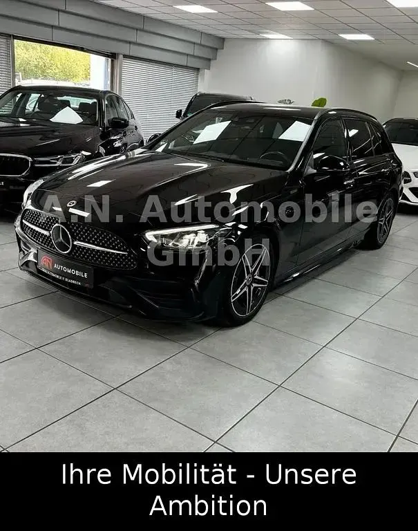Gebraucht Mercedes C180 AMG line 170 PS (125 kW) 2023 Schwarz Kombi