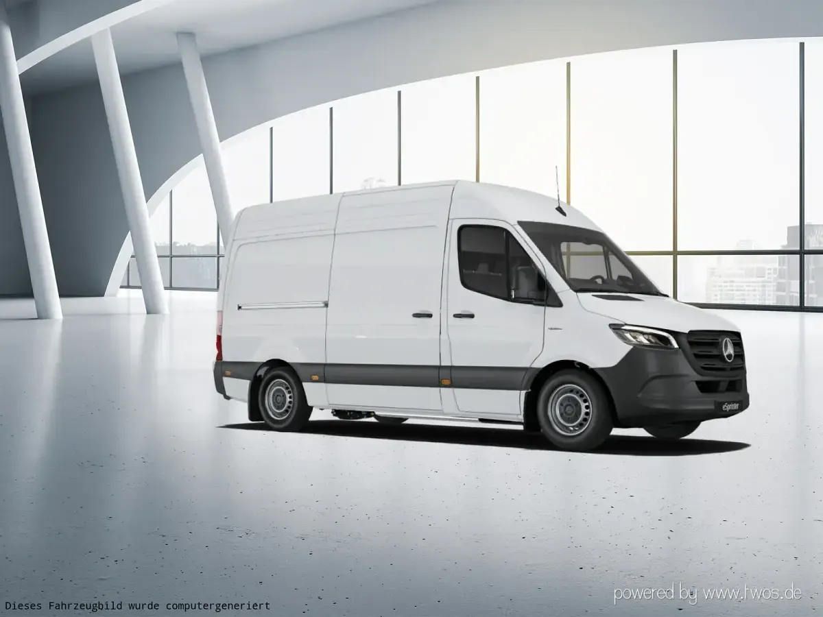 Gebraucht Mercedes E-Sprinter 100 kW (136 PS) 2024 Arktikweiß Van