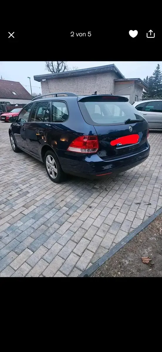 Gebraucht VW Golf V 105 PS (77 kW) 2008 Blau Kombi